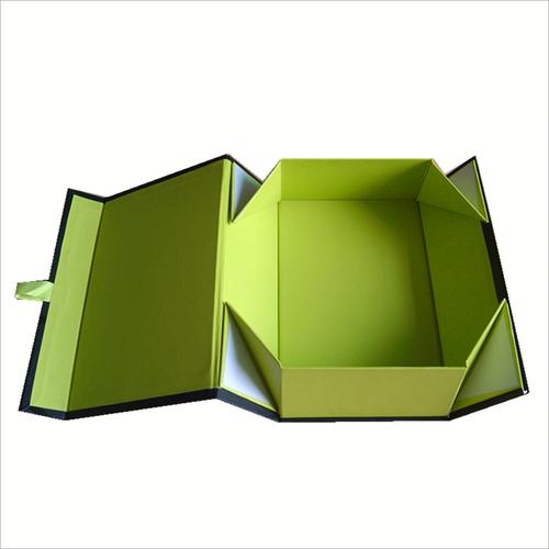 工厂订制尺寸带微标loge设计颜色出口礼品高档叠放包装盒foldboxs